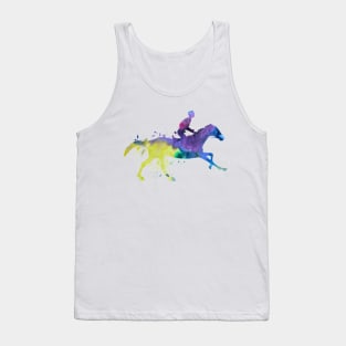 Horse and jockey Tank Top